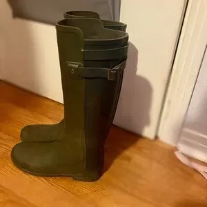 ハンター　W ORG TALL BT REFINED B STRAP （BLK） 楽天市場】ハンター トール HUNTER レインブーツ レディース 黒